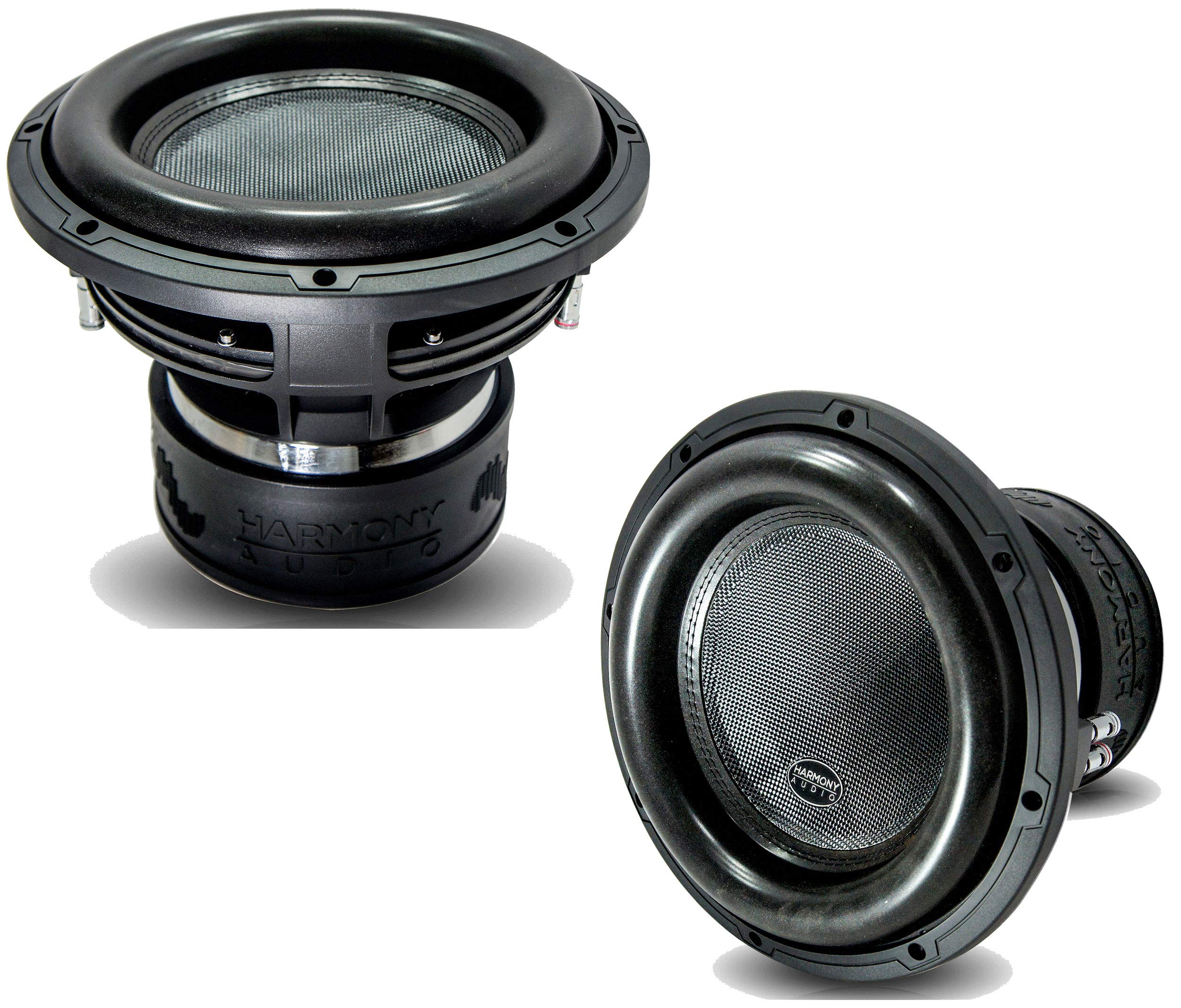 2X Harmony HA-ML122 Monolith 12" Competition SPL Sub 3000W Dual 2 Ohm Subwoofer