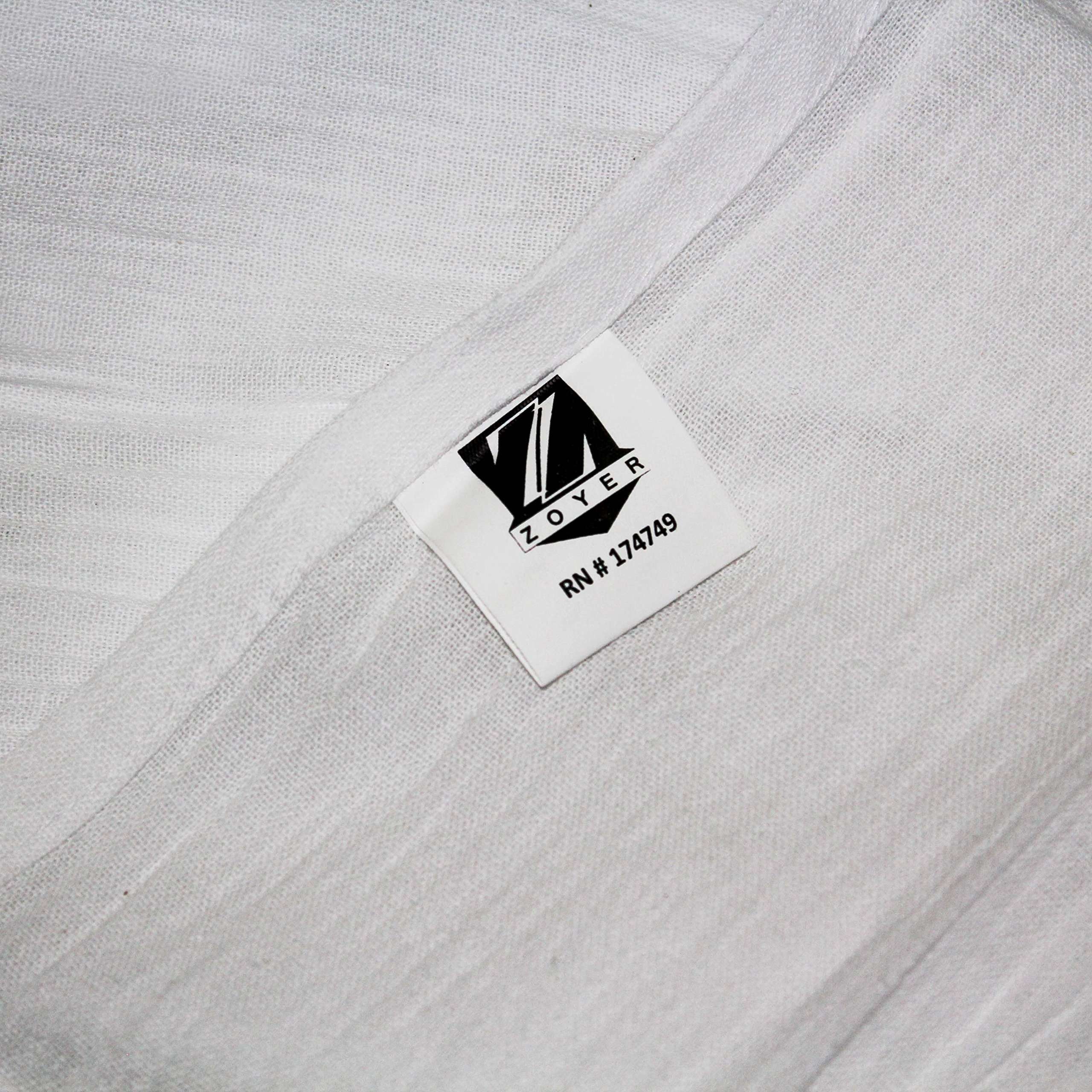 ZOYER Flour Sack Dish Towels (12 Pack) - Cotton Dish Towels 28x28 Inch Kitchen Towels Pure Ring Spun Cotton Multi-Purpose Absorbent Bar Towels 2