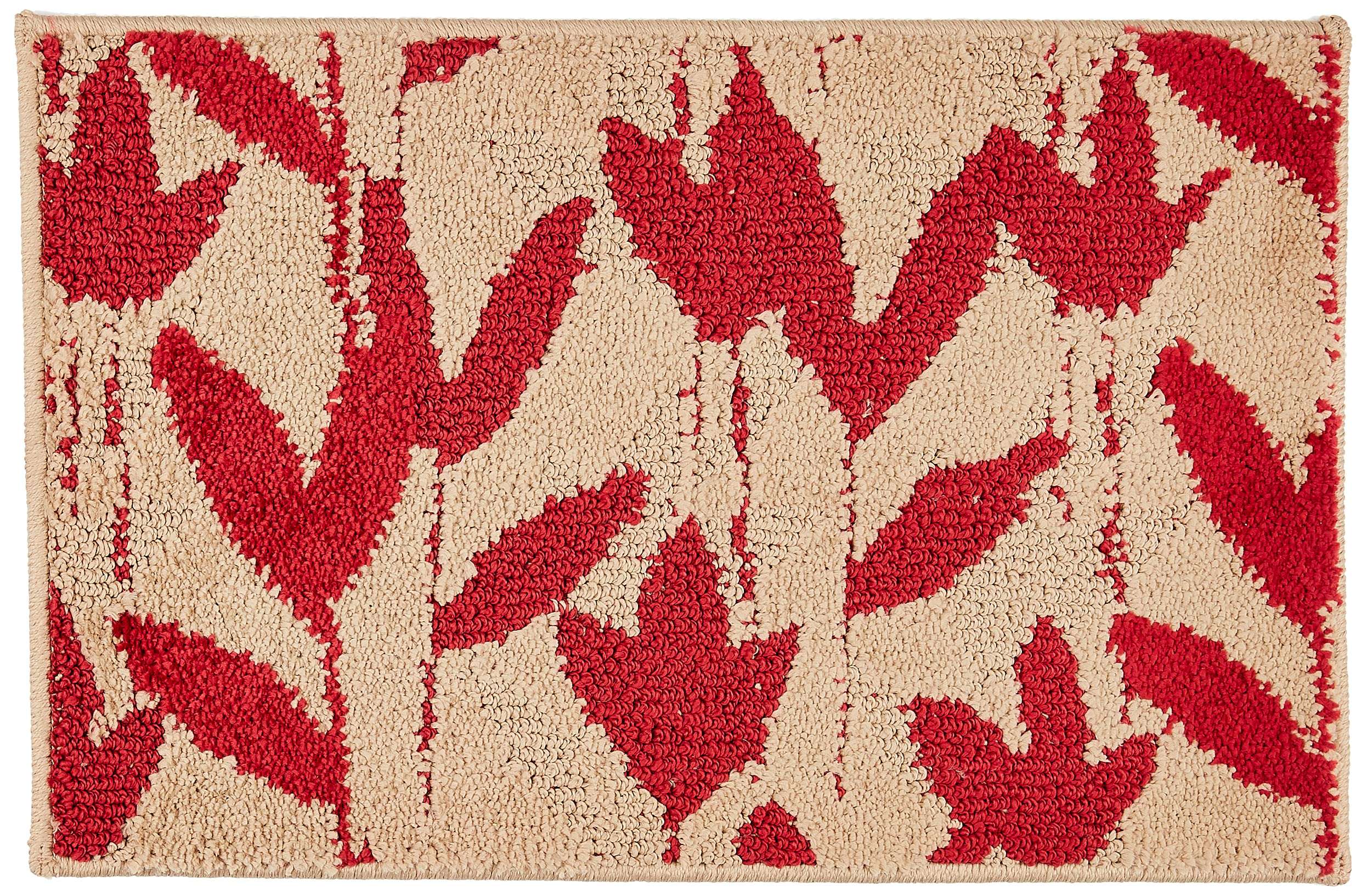 Spaces Solitaire Multi Colour Small Bath Mat Polyester 1