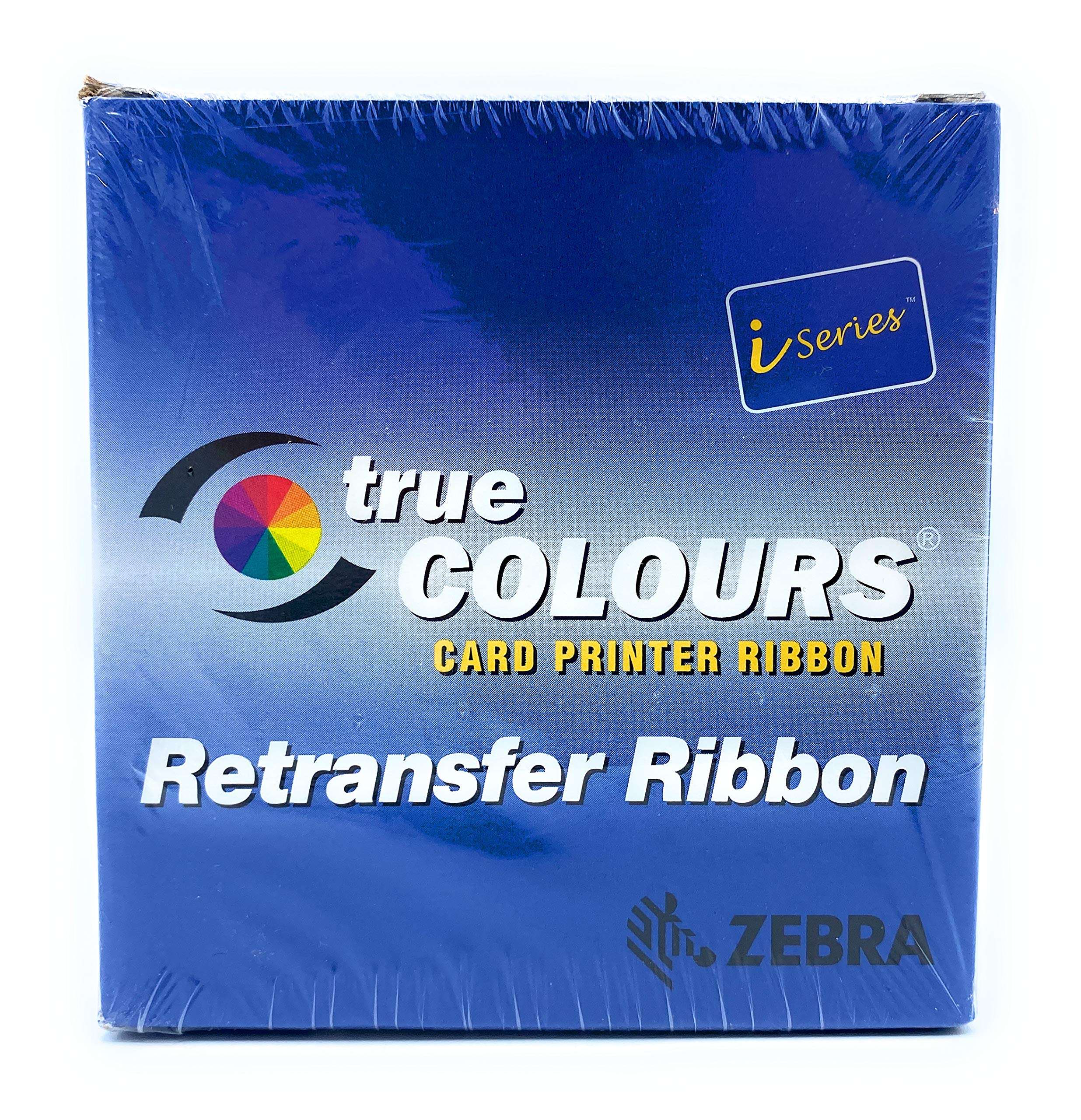 Zebra Technologies 800012-480 YMCK True Colors I Series Color 5 Panel Ribbon, ZXP Series 8 Compatible, 500 Labels per Roll 1