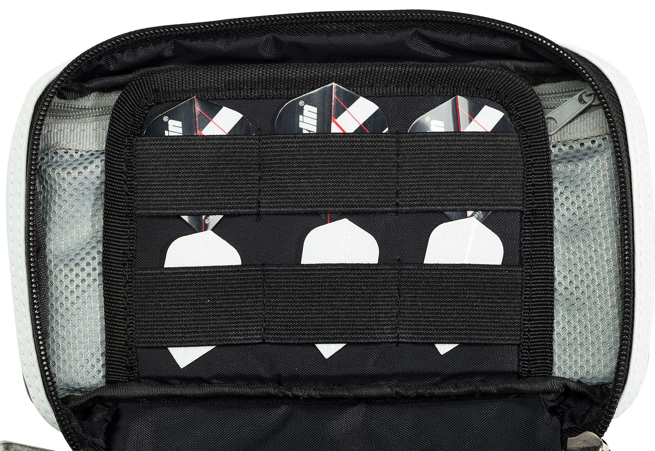 Franklin Sports Dart Maintenance Kit for Soft Tip and Steel Tip Darts - Comes with Handy Carrying Case and Stone Sharpener,Black 6