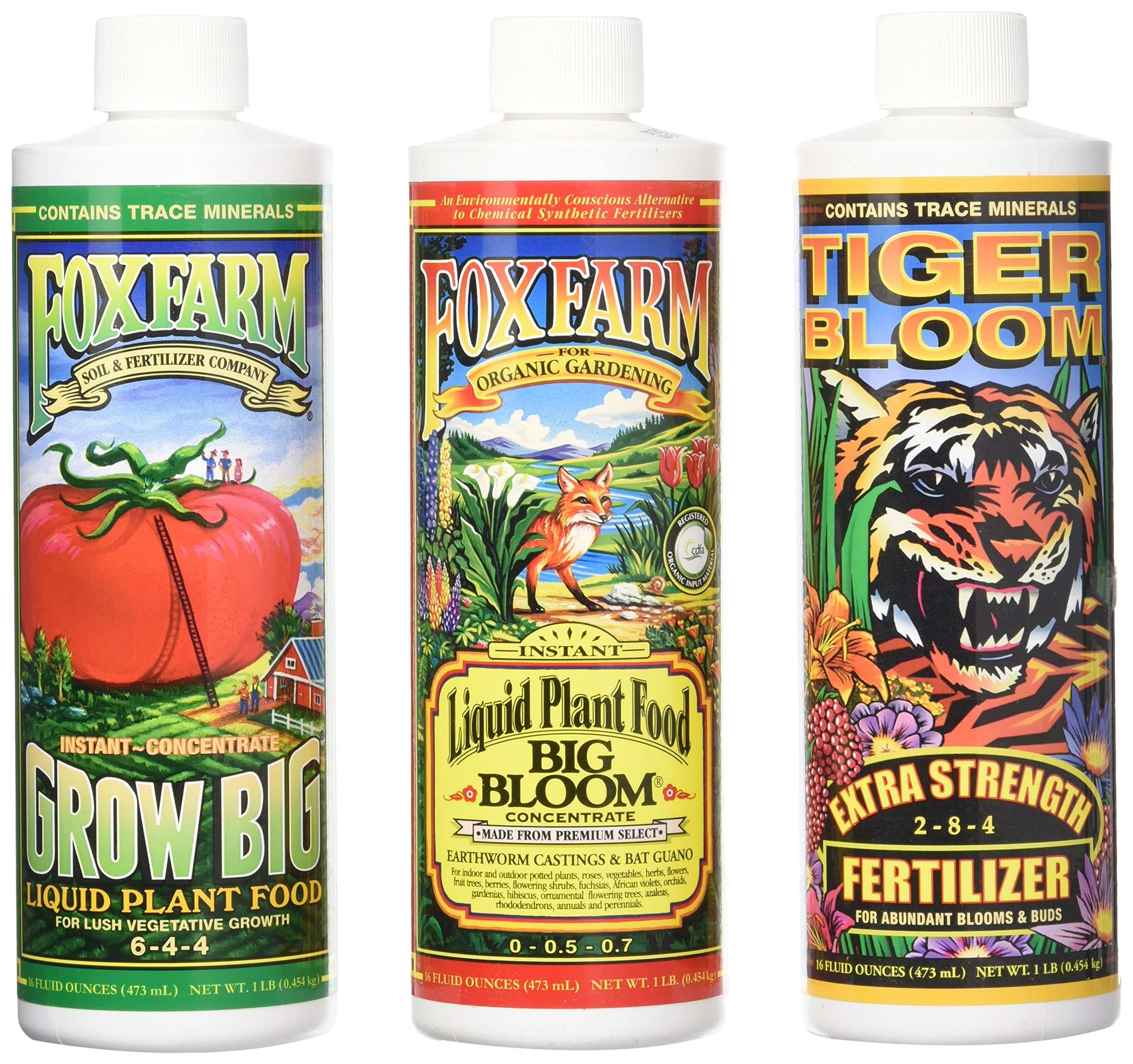 Fox Farm Liquid Nutrient Trio Soil Formula- Big Bloom