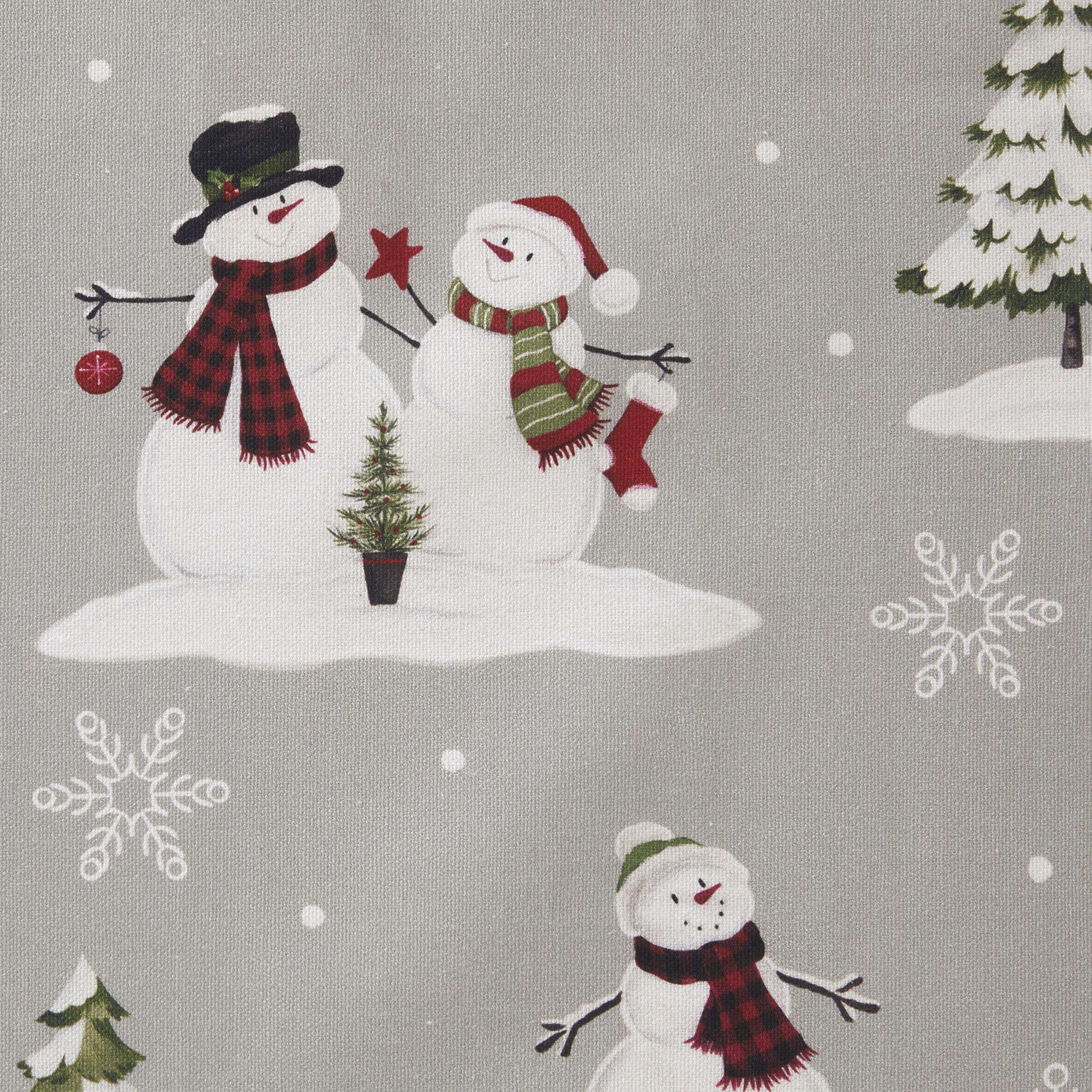 SKL HOME by Saturday Knight Ltd. Woodland Winter Dish Towel Set, 18x28, Gray 3