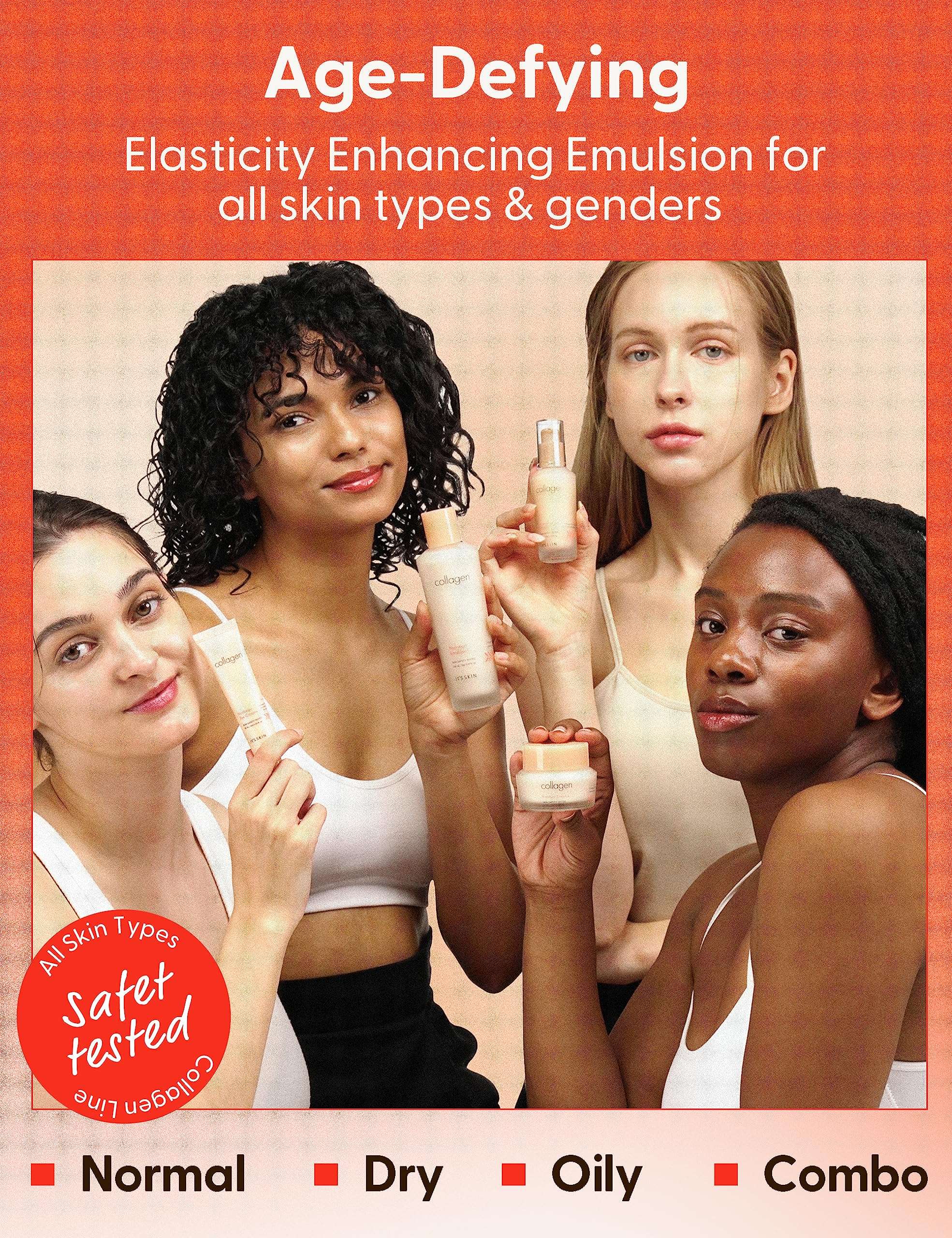 It'S SKIN Collagen Nutrition Emulsion - Marine Collagen Volume & Firming Facial Lotion, Intense Revitalizing & Elasticity for Rough and Aging Skin, 5.07 fl.oz. 4