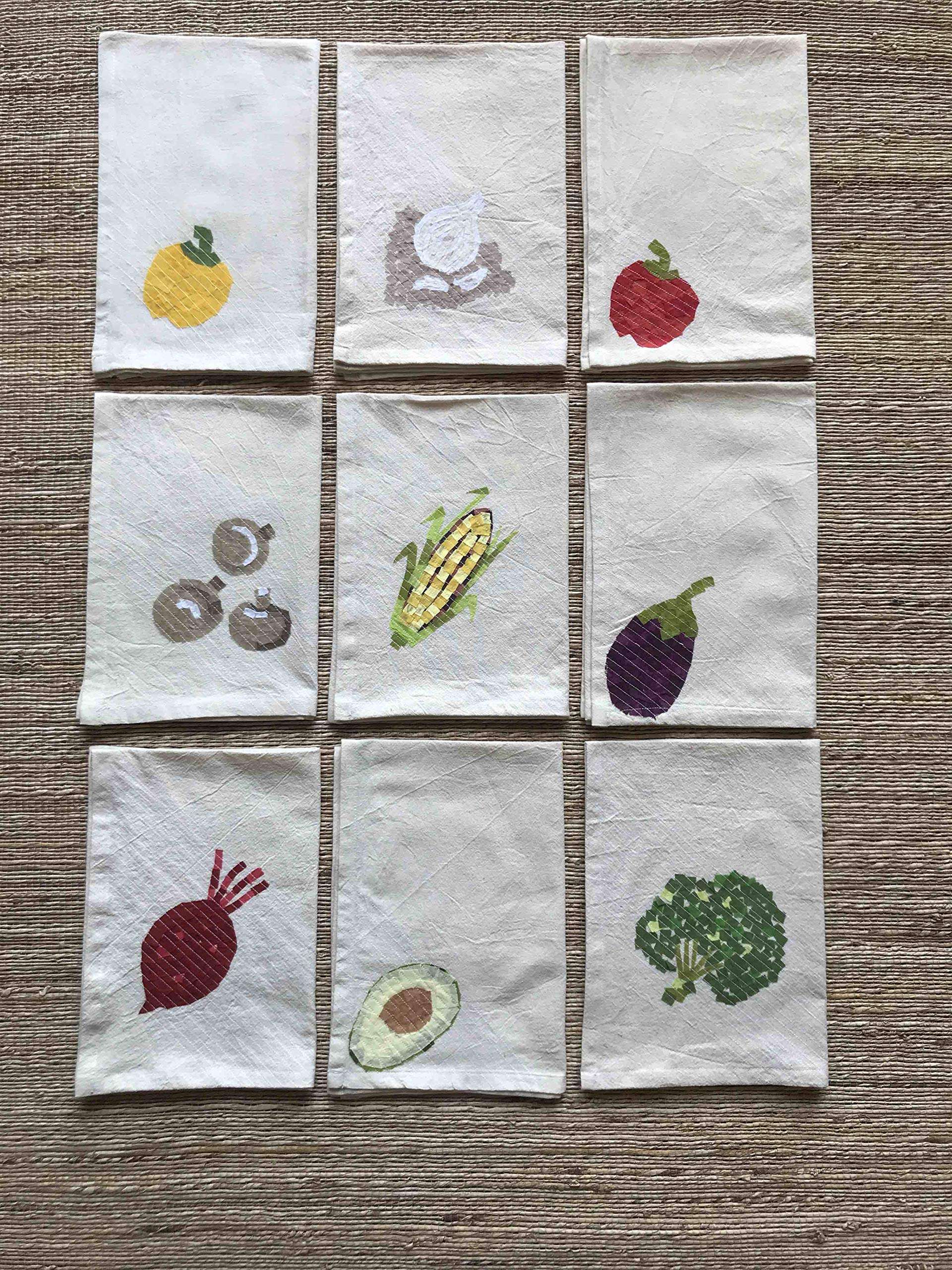 Calyz Textiles Beige Mushroom Kitchen Towel 5