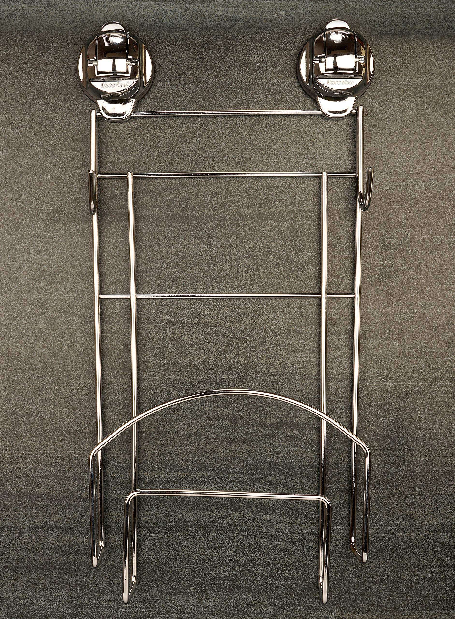 Vacc Fast Vaccum Based Suction Chakla Belan Stand , Stainless Steel , Silver 4