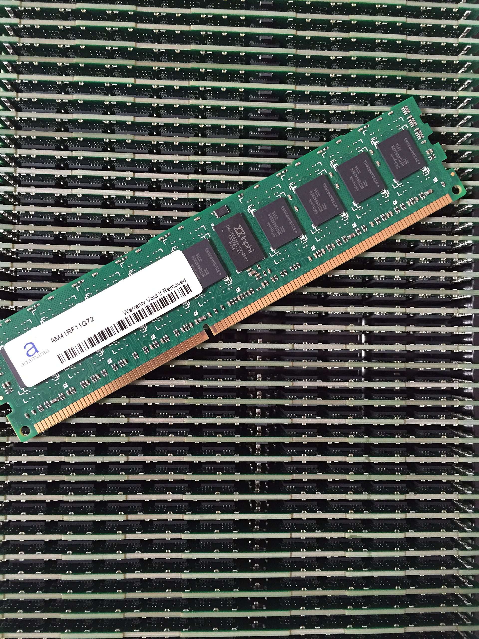 Adamanta 8GB (1x8GB) Server Memory Upgrade for HP Proliant DL385p G8 DDR3 1600MHz PC3-12800 ECC Registered 1Rx4 CL11 1.5v 18 IC 5