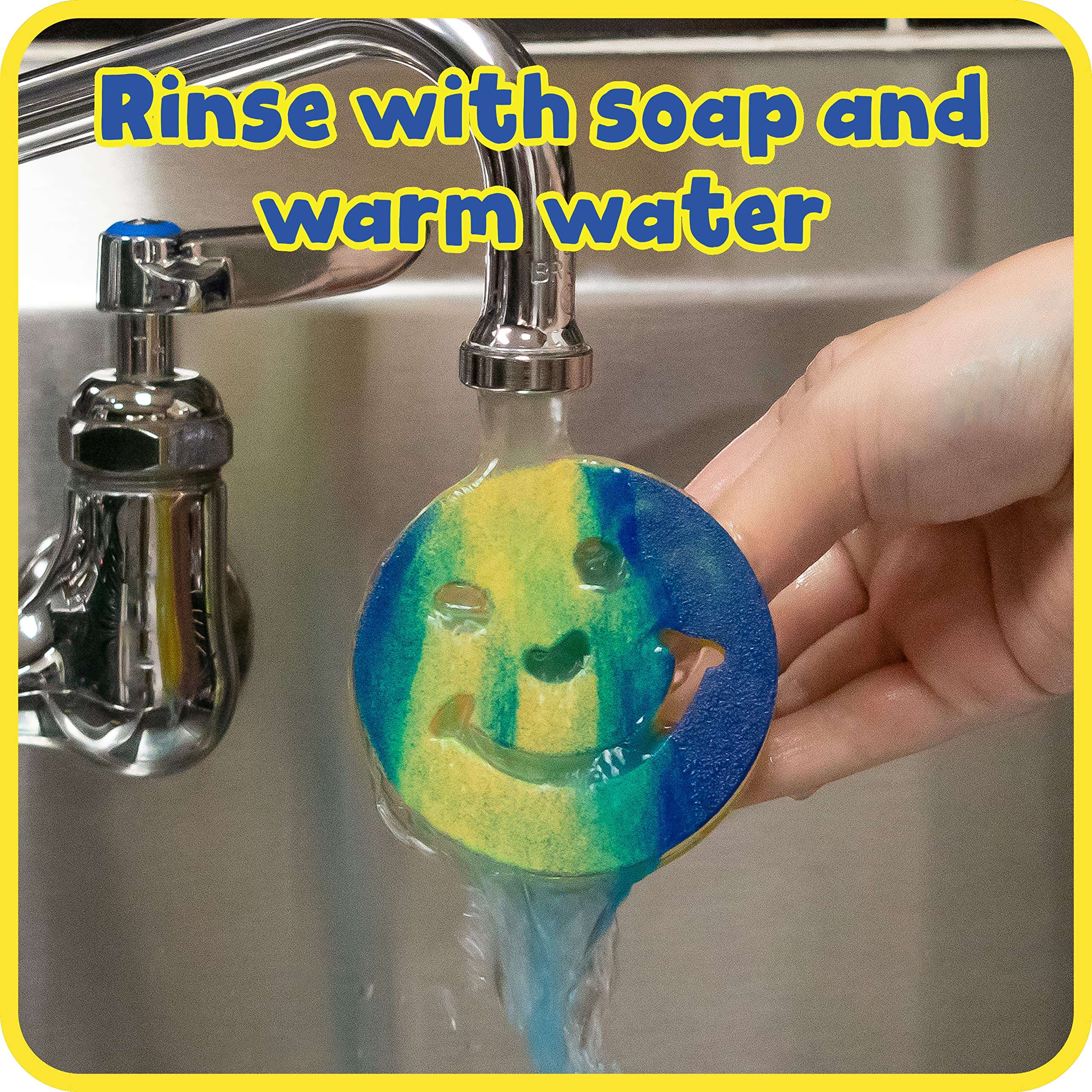 READY 2 LEARN Giant Stampers - Feelings - Set of 10 - Easy to Hold Foam Stamps for Kids - Arts and Crafts Stamps for Displays, Posters, Signs and DIY Projects 6