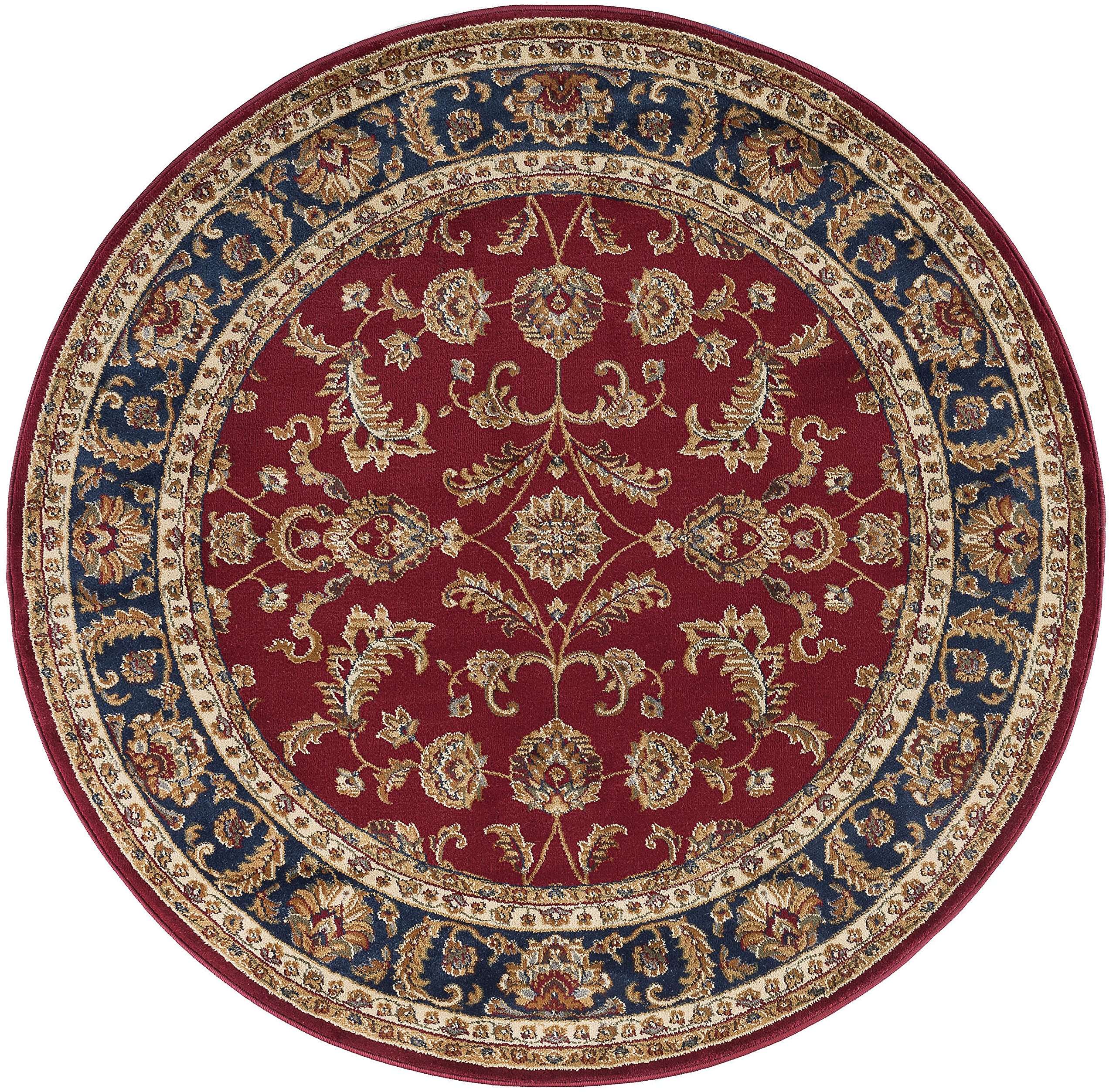 Sariya Transitional Oriental Red Runner Rug, 2' x 7' 3