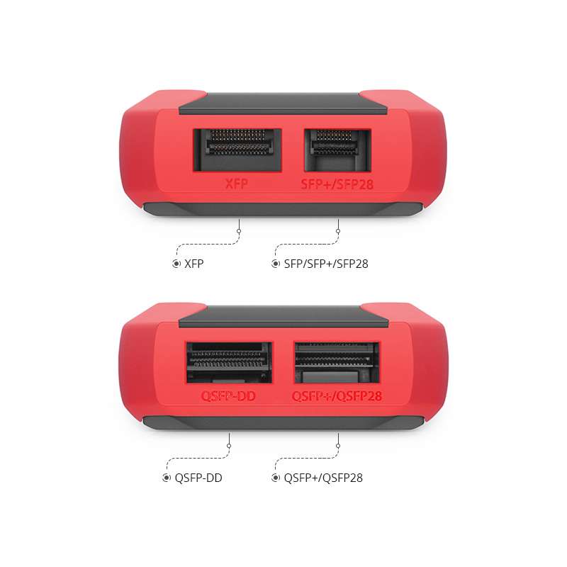 FS BOX V4, Multi-Functional Transceiver Tool Kit, Support FS Transceivers & DAC/AOC Cables, Red 2