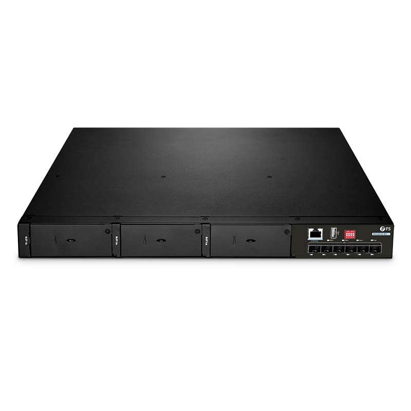 IES5220-6S-3ES, 3-Slot Modular Ethernet L3 Managed Industrial Switch, 6 x 1/10Gb SFP+, -40 to 70°C Operating Temperature