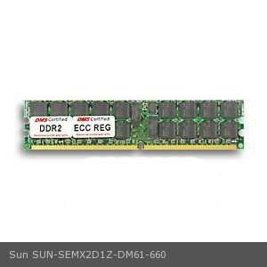 DMS Data Memory Systems Replacement for Sun SEMX2D1Z SPARC Enterprise M8000 8GB DMS Certified Memory DDR2-667 (PC2-5300) 1024x72 CL5 1.8v 240 Pin ECC/Reg. DIMM Dual Rank - DMS