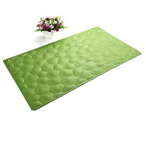 WorldCare® SAFEBET Geometric Bath Folding Bathtub Anti Slip Douche Shower Mats Suction Cup Kitchen Bathroom Accessories Drop Shipping: Green