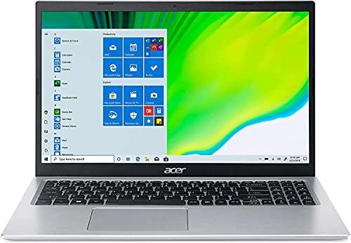 acer 2023 Aspire 5 15.6" FHD IPS Laptop PC AMD 6-Core Ryzen 5 5500U Radeon Vega 7 Graphics 16GB RAM 1TB NVMe SSD USB-C WiFi AX RJ45 BT HDMI2.0 Backlit Keyboard Windows 11 Pro w/RE USB Drive