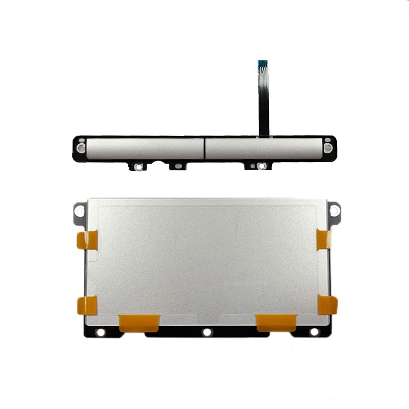 YESJmn Laptop Accessories Compatible for HP Elitebook 840 740 G5 G6 Zbook14U TouchPad Mouse Buttons Board TM-P3352-001 L14381-001 Catholic (Color : Silver Complete Set)