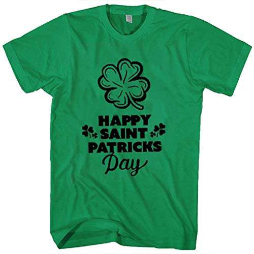 T-Shirt for Lovers Casual Short Sleeve St. Patrick's Day Printed Tops Women Men Round Neck Tees Shirts Blouse Tunic