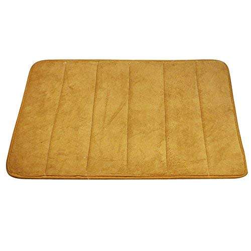 WorldCare® Blue : Memory Foam Bath Absorbent Non-Slip For Bathroom Kitchen Mat