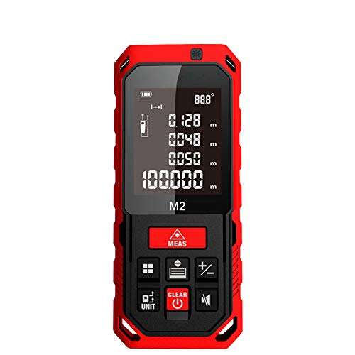 DJG One-Button High-Precision Precision Pro Golf, Miseey 50M 70M 100M Rechargeable Range Finder Range Finder Angle Tool Diastimeter Red,50m