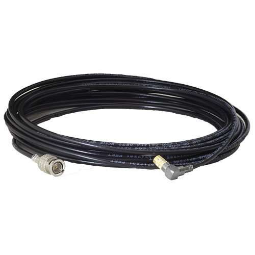 BJC Mini SDI Cable Made with Belden 1855A (25 Foot, BNC to Right-Angle DIN 1.0/2.3, Black)