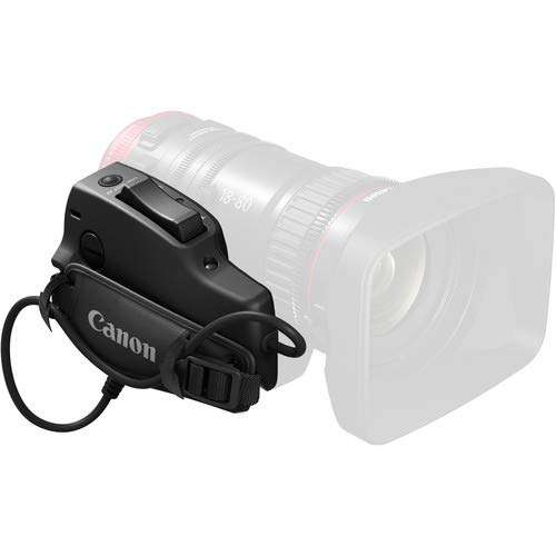 Canon ZSG-C10 Ergonomic Form Factor Zoom Grip with See-Saw Rocker, VTR Start or Stop Button, and One-Shot AF button for CN-E Compact-SERVO Lens