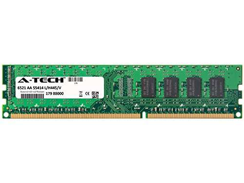 A-Tech 2GB Stick for HP-Compaq Elite Desktop Series 7000 lite (Microtower) 7100 (Microtower) 8000 (Convertible Minitower) 8000 (Small Form Factor). DIMM DDR3 Non-ECC PC3-8500 1066MHz RAM Memory