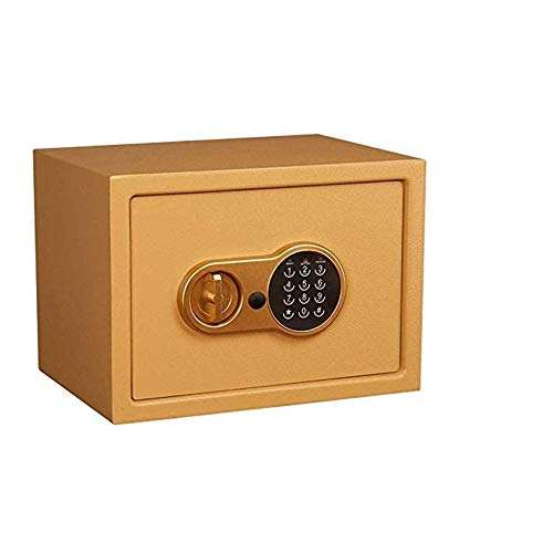 SHENGDAFASHANGCHENG Safe Box Digital, Security Safe Home Office Electronic Money Cash Steel Safe Electronic Password Safe Mini Cash Box 35x 25 x25cm