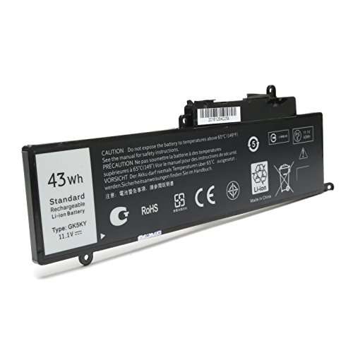 Onadrive New 11-3157 GK5KY Laptop Battery Replacement for Dell Inspiron 11 13 15 3147 3148 3152 7348 7352 7558 7568 Fits 04K8YH 92NCT 092NCT 4K8YH P20T