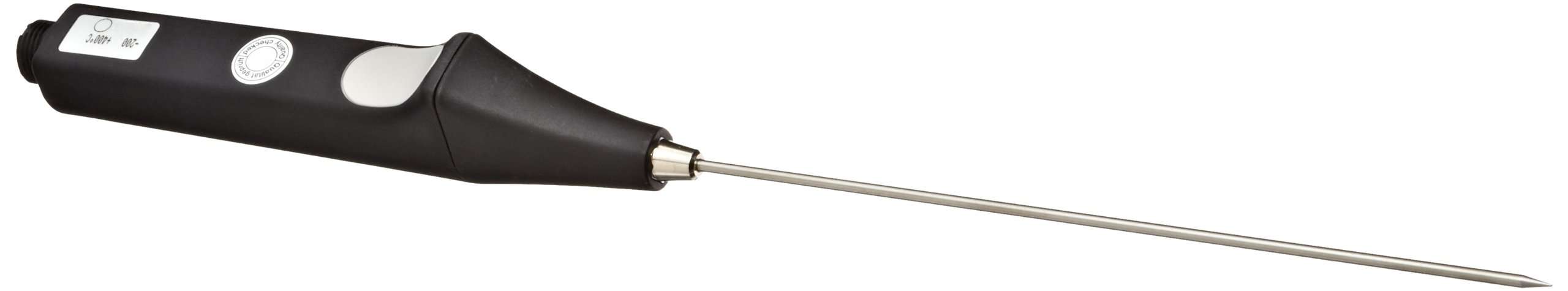 Testo 0604 0273 PT100 Stainless Steel Temperature Immersion/Penetration Probe, 3mm Diameter Tip x 200mm Length, -200 to +400 Degree C Range, Class A