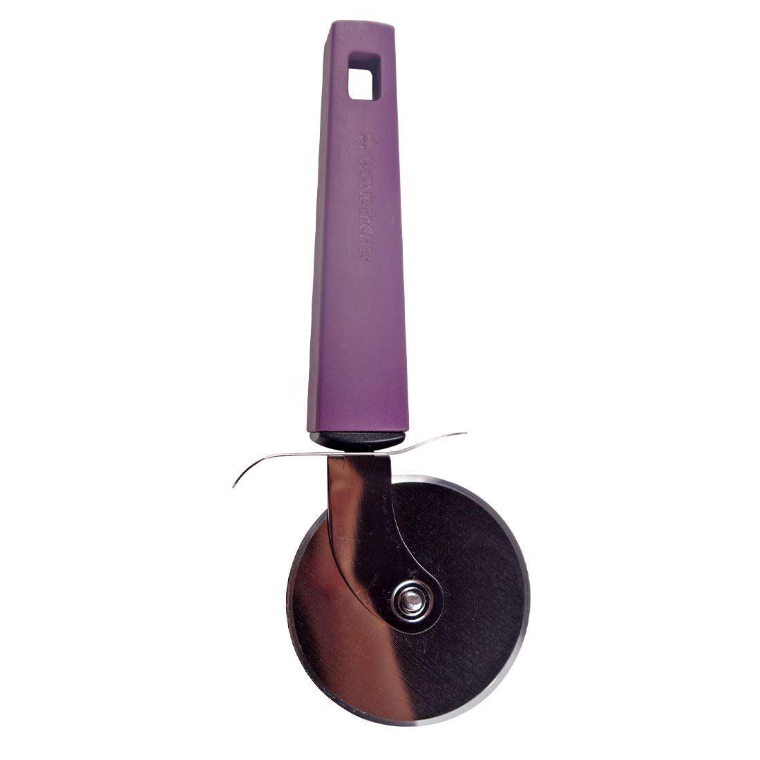 Wonderchef Stainless Steel Pizza Cutter, Purple