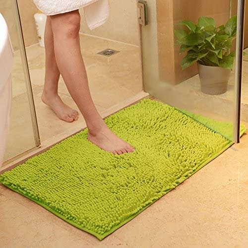 WorldCare® Bath Toilet Carpet Mats Rugs For Bathroom Water Absorbing Rug Kitchen Carpets Bedroom Floor Mats : Style 1 (Imported Item)
