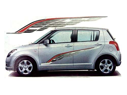 Generic Universal car Graphics 2 Side Decal Vinyl Decal Body Sticker (WV01RCA08970)