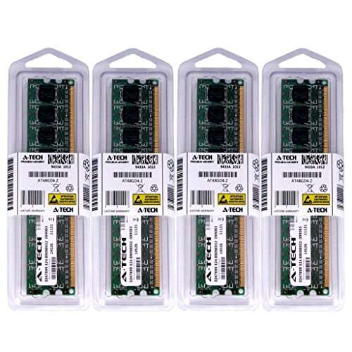 A-Tech 16GB KIT (4 x 4GB) For Gigabyte Motherboard GA-P55M-UD2 GA-P55M-UD4 GA-P55-UD3 GA-P55-UD3L GA-P55-UD3L-TPM GA-P55-UD3P GA-P55-UD3R GA-P55-UD4 GA-P. DIMM DDR3 NON-ECC PC3-8500 1066MHz RAM Memory