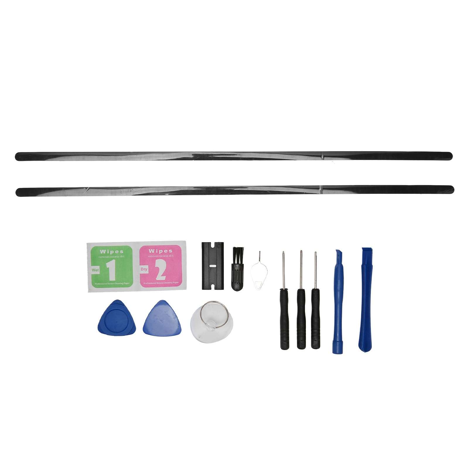 Tyenaza Bumper Feet Strips, Anti Slip Durable Strong Easy Installation Rubber Feet Strips, Laptop Rubber Feet Strips Replacement for Laptop Studio 14.4 Inch (Black)