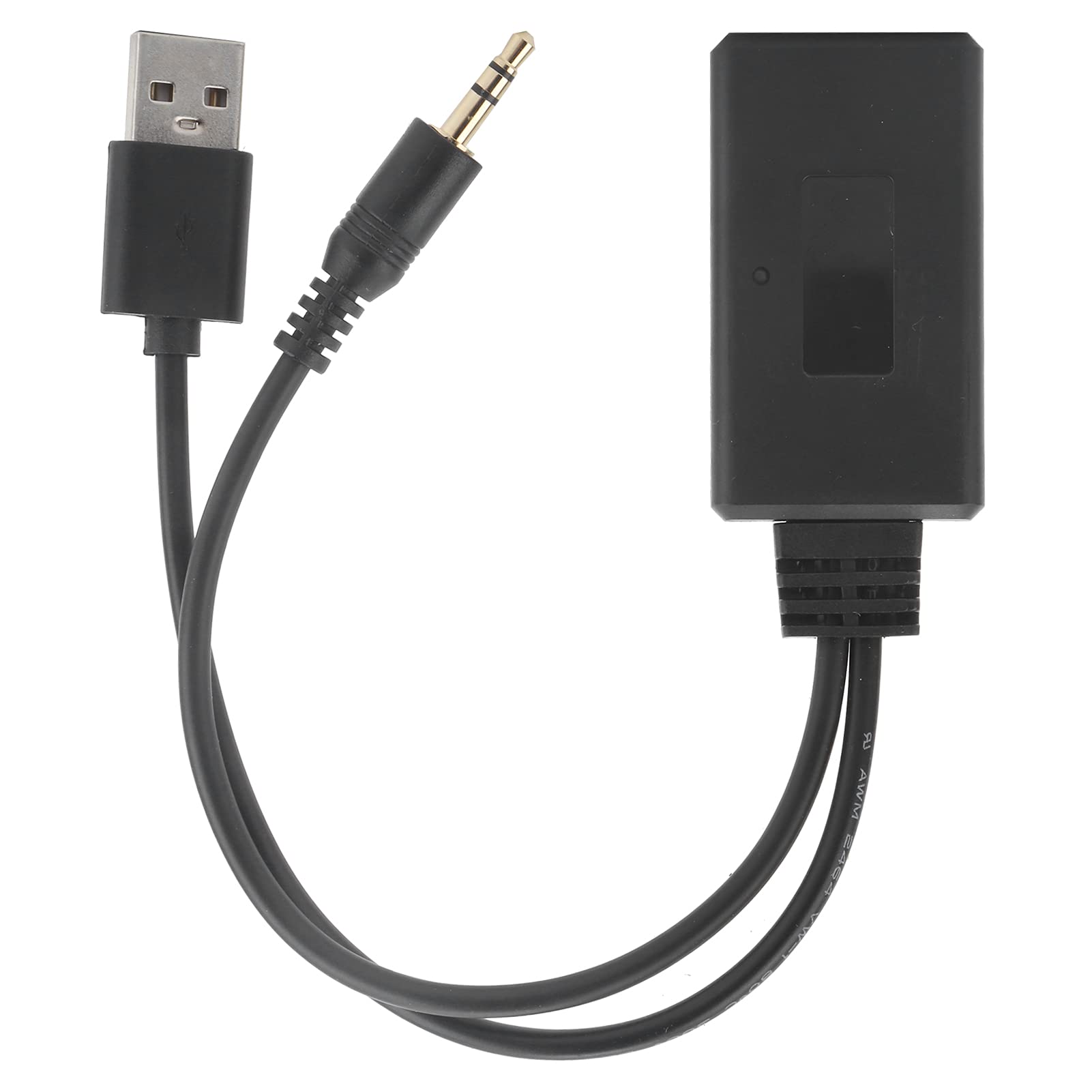 Car Bluetooth Aux Adapter Bluetooth Wireless AUX Adapter Car for Audio Stereo Module 5.0 Receiver Music Player for Audio Adapter Connector 3.5mm AUX+5V/12V USB Port