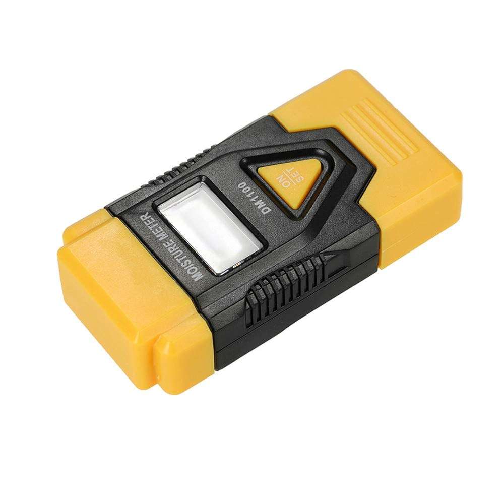 WJUKC 3 in 1 Digital Wood Moisture Meter Concrete Saw Timber Moisture Tester Thermometer Portable Level Meter Measurement