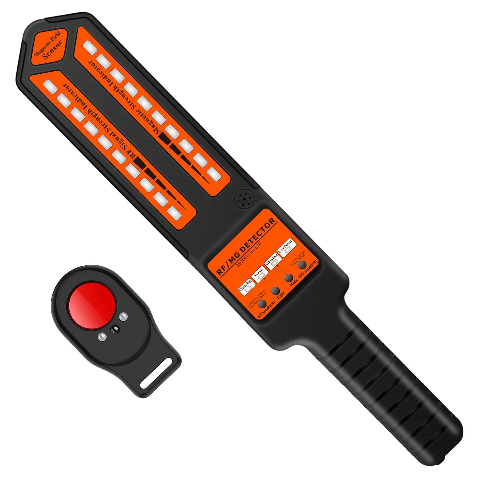 KAXYUYA Hidden Camera Detector & Electronic Bug Detector – Signal Scanner and Tracker Finder, Upgraded Portable Hidden Device Detector for Home, Hotel, Car & Travel Privacy Protection