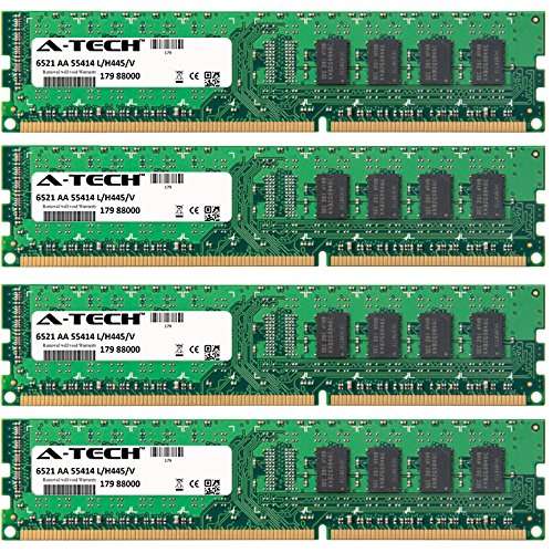 A-Tech 8GB KIT (4 x 2GB) for HP-Compaq Elite Desktop Series 7500 (Microtower) 8300 (Convertible Minitower) 8300 (Microtower) 8300 (Small Form Factor). DIMM DDR3 Non-ECC PC3-12800 1600MHz RAM Memory