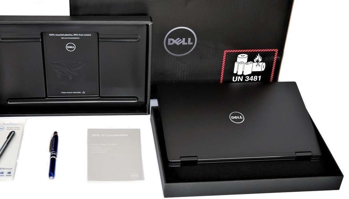 Dell XPS 13 9365 13-inch 2-in-1 QHD+ (3200 x 1800) InfinityEdge Touch display 7th Gen Intel Core i7-7Y75 16GB Ram Black (Renewed)