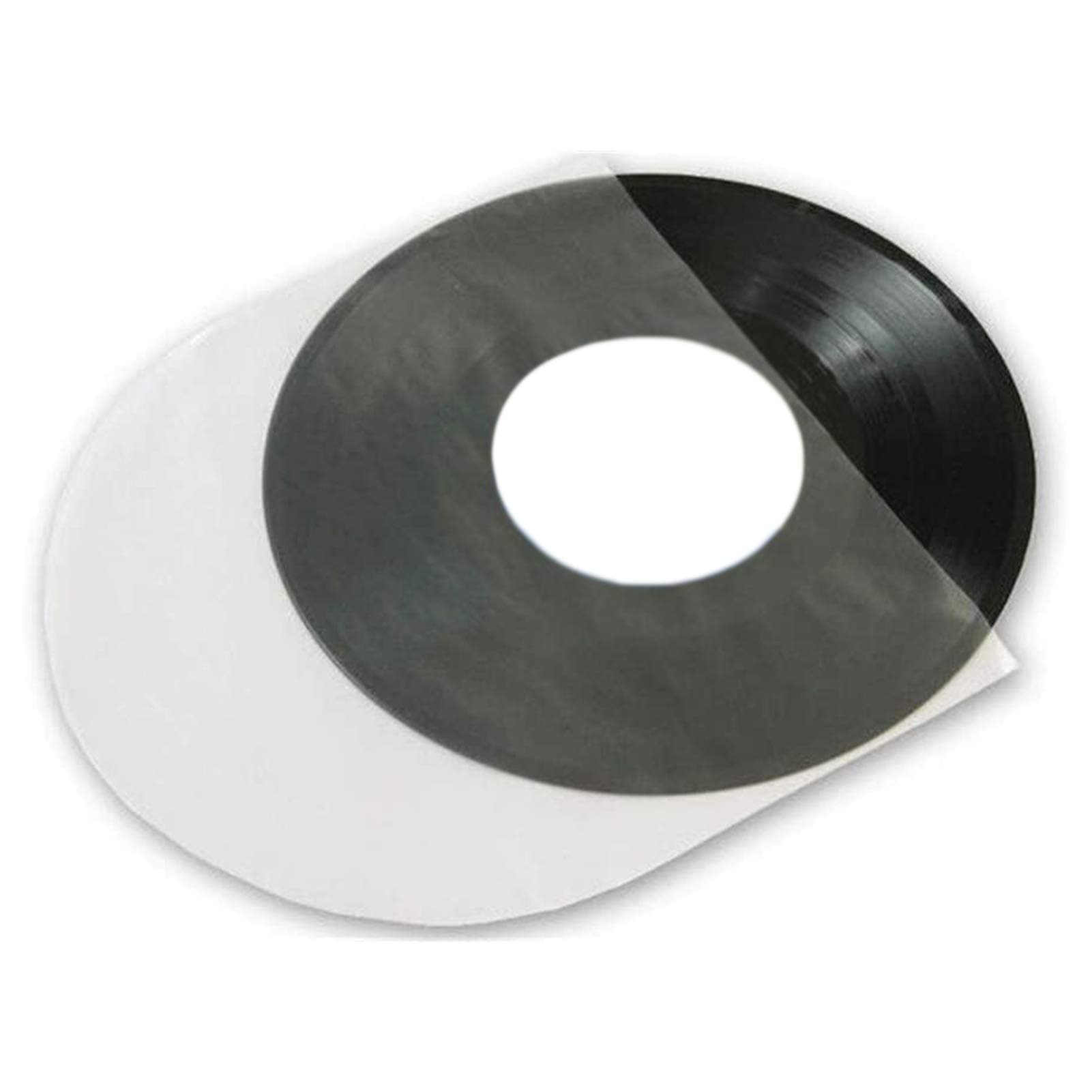 12 inch LP Vinyl Record Inner Sleeves Vinyl Inner Sleeves Collector Protector Sleeves for Vinyl Record Storage, 50-Pack Round Bottom Protective Sleeves Covers for 12” Albums