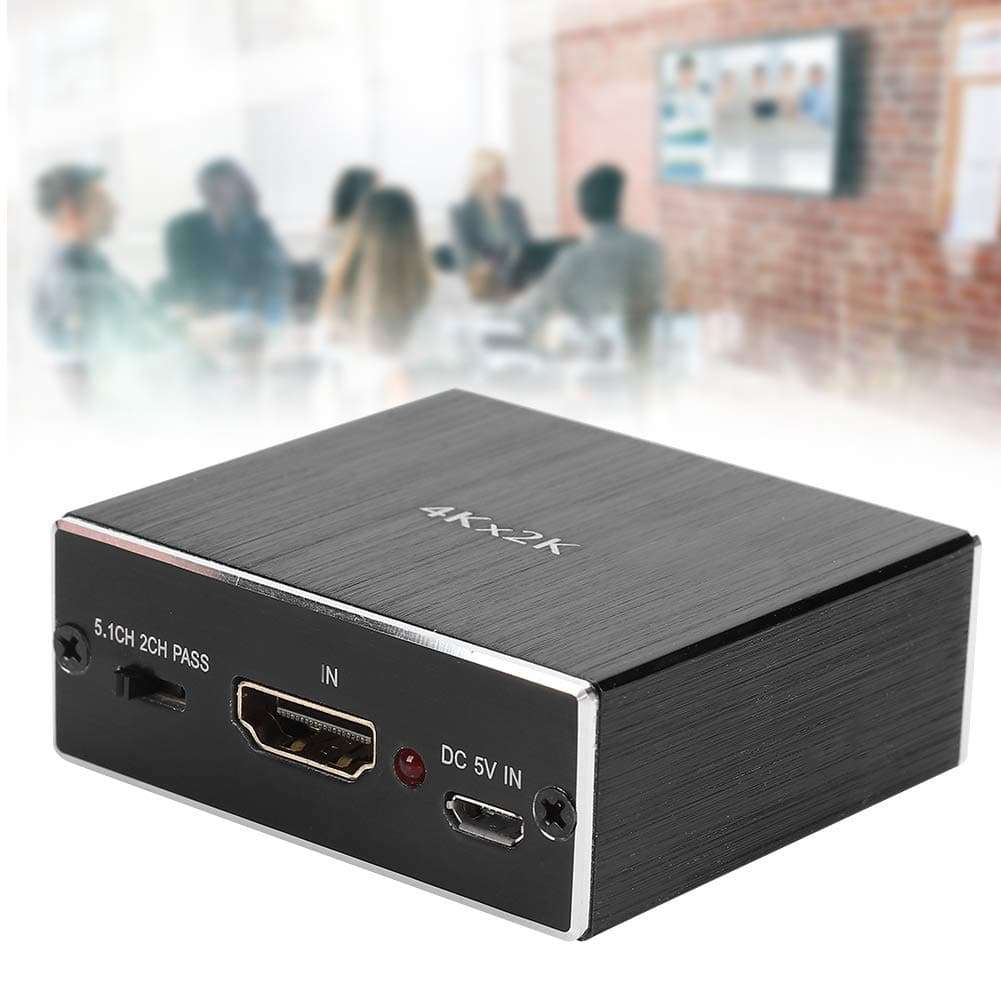 Optical Converter Audio Decoder HDMI Splitter Professional Video Sperator Optic Audio Converter HDMI 4K for Toslink SPDIF 4K x 2K 3D