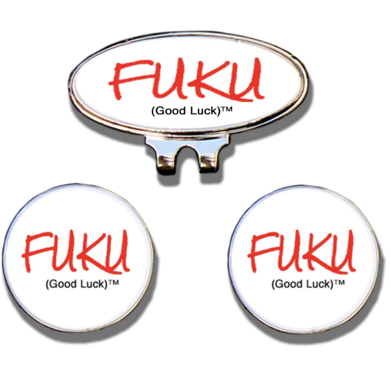 Sofa King Rad FukU Means Good Luck in Japanese. pop-UP Ball Markers Stand-UP on Their Edge to Make a Statement. Now You can Wish Your Buddy “Good Luck” on his Next putt and say How You Really Feel-.