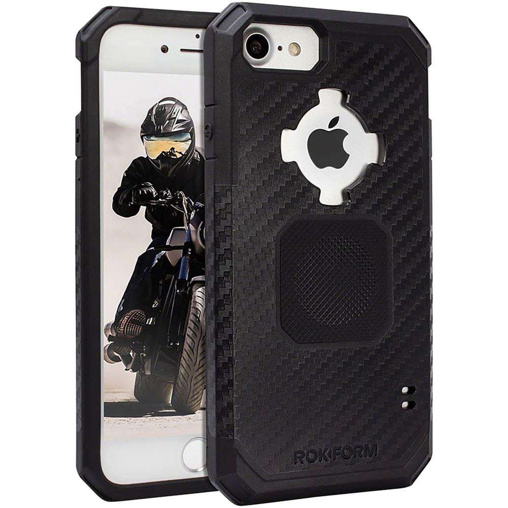 Rokform - Magnetic iPhone XS Max Case with Twist Lock Mount, Military Grade Rugged Mobile Phone Holder Series (Black)