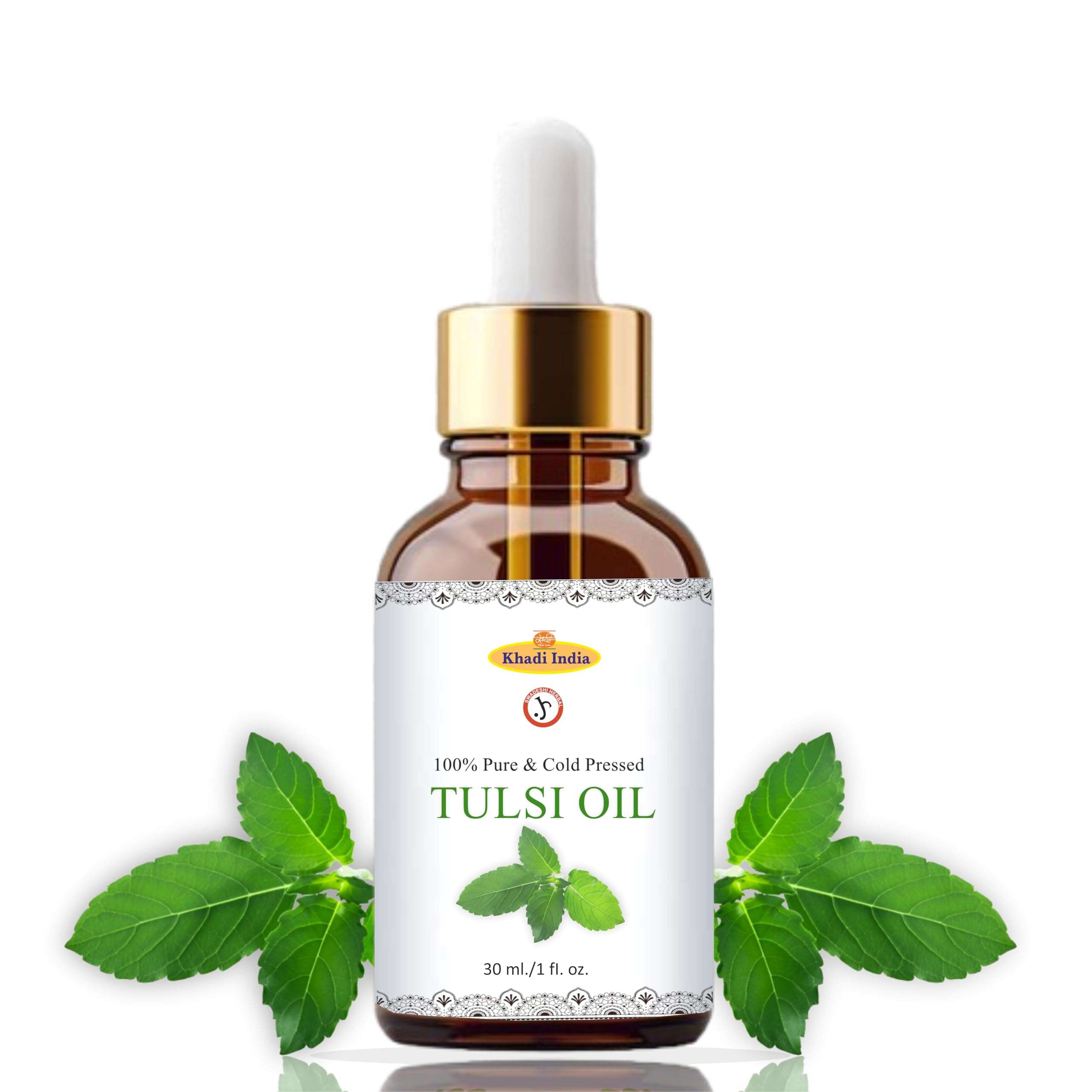 Khadi Pure Coldpressed Tulsi Oil, 30 ml