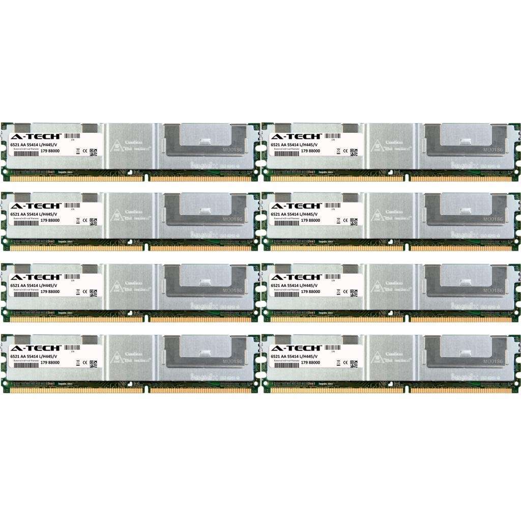 32GB KIT (8 x 4GB) for Asus RS Series RS162-E4/RX4 Server RS260-E4/RX8 Server. DIMM DDR2 ECC Fully Buffered PC2-4200 533MHz RAM Memory. Genuine A-Tech Brand.