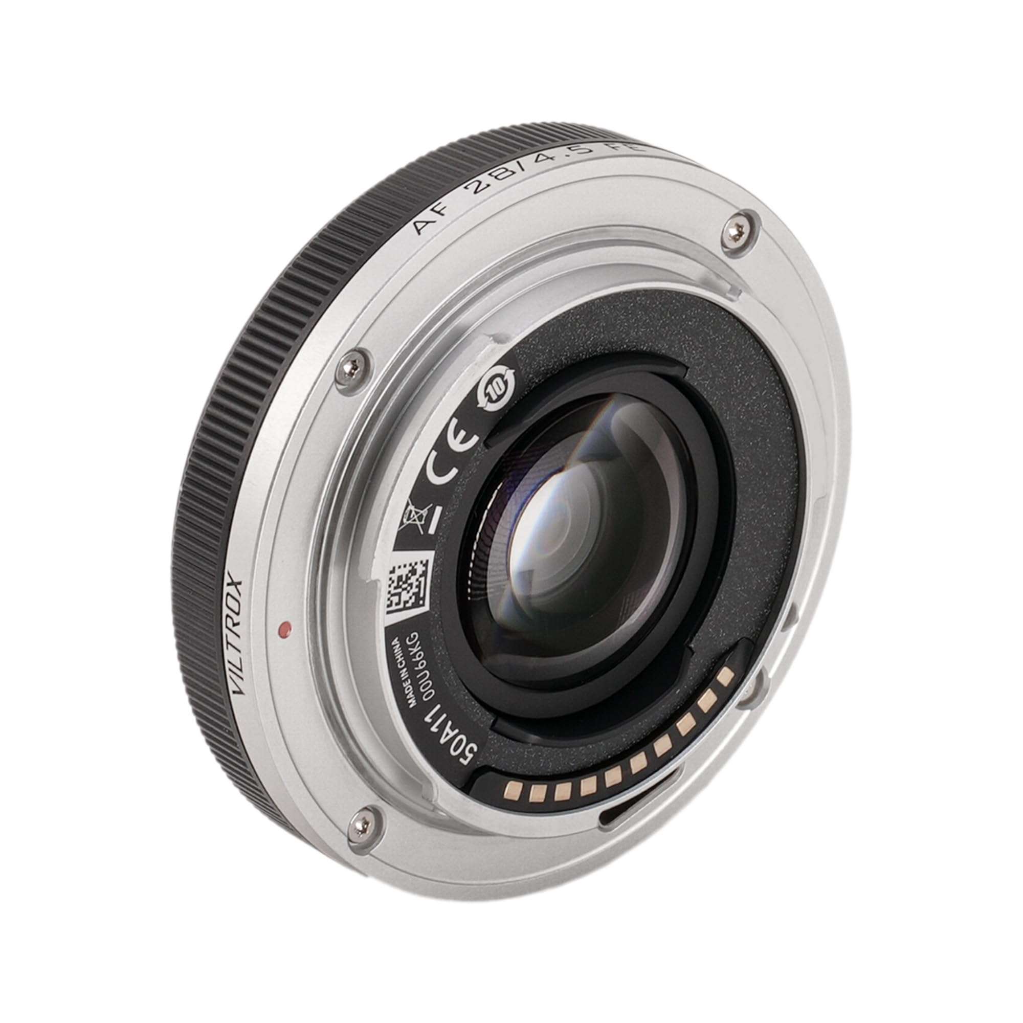 VILTROX AF 28mm F4.5 Pancake Lens Fuji x, Auto Focus Chips-Size Lens, Ultra-Thin Prime Wide Angle Lens, Full Frame Lens for Fujifilm X-T5 X-H2 X-T50 X-M5 X-T30 II X-Pro3 X-S20 X-E4