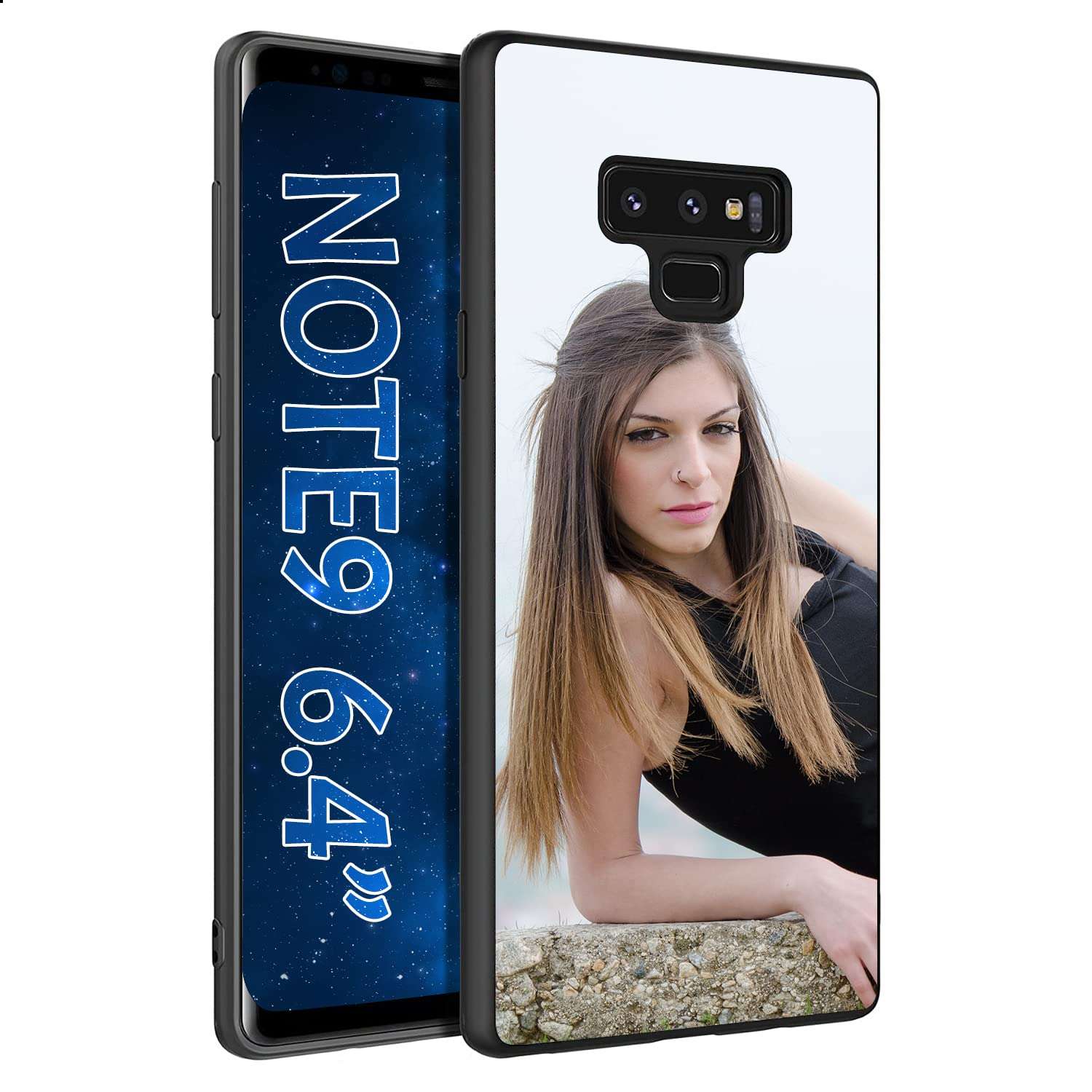 Tiddastech Customized Phone Case for Samsung Galaxy Note 9,Personalized Phone Case,Make Your Own Phone Case (for Samsung Galaxy Note 9)