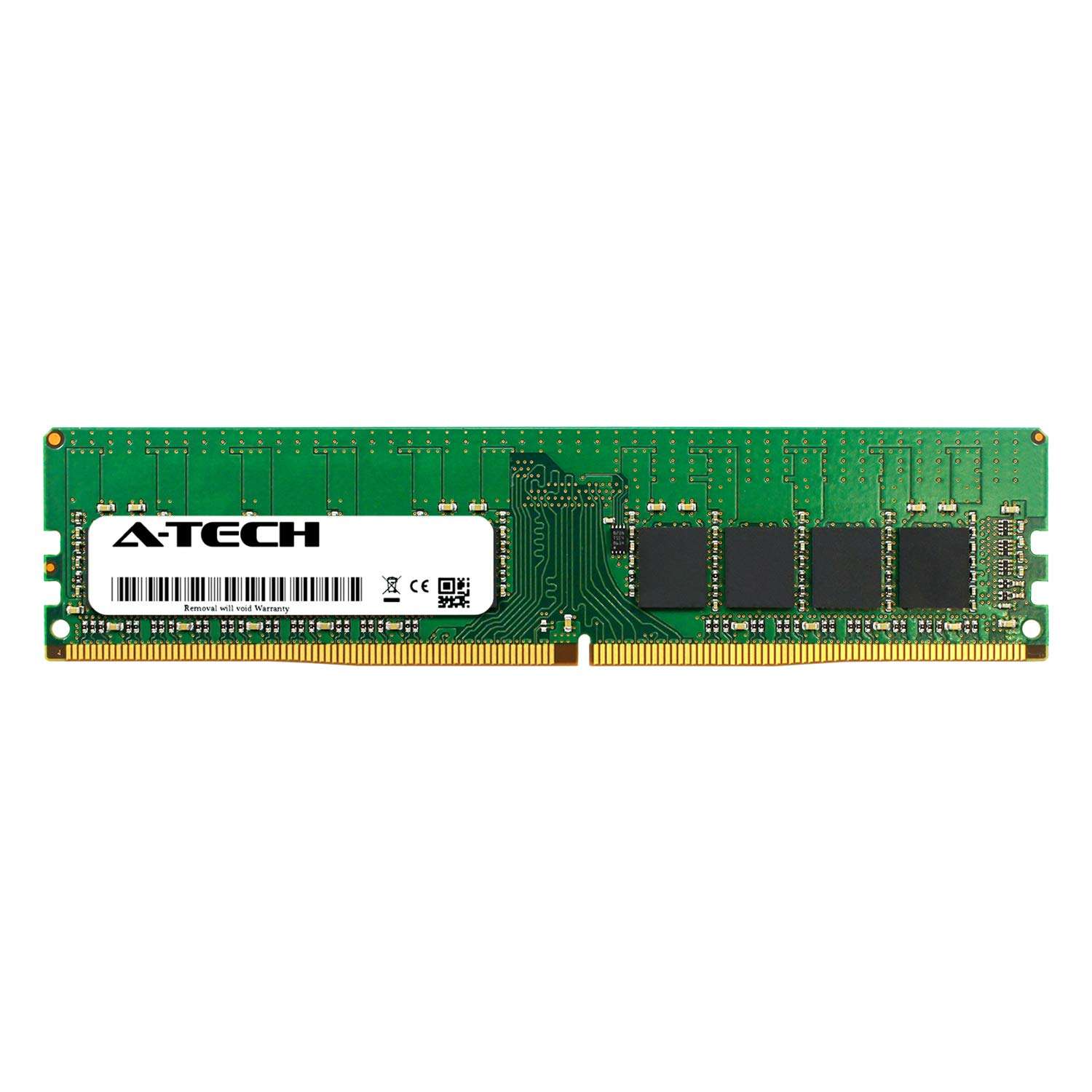 A-Tech 8GB ECC Unbuffered Memory for DELL PowerEdge T30 Mini Tower Server - ECC-UDIMM DDR4 2400MHz PC4-19200 288-Pin DIMM 1Rx8 1.2V Single Rank RAM (AT316654SRV-X1U2)