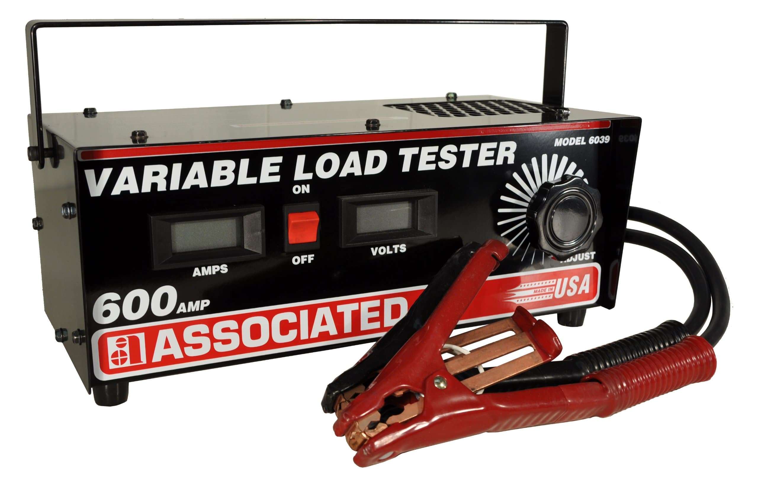 Associated Equipment 6039 6/12/24V 600 Amp Digital Carbon Pile Tester