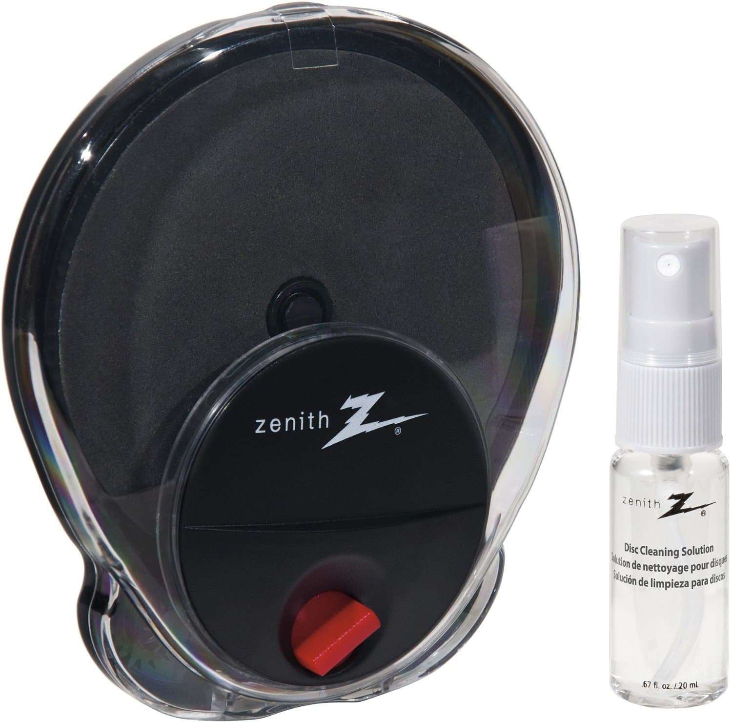 AmerTac - Zenith CD1001DVDCLR Radial Disc Cleaning System