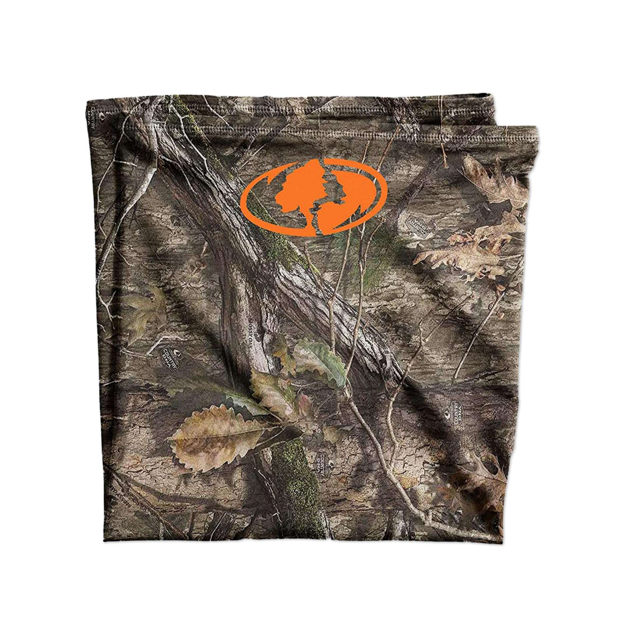 MISSION Mossy Oak Cooling 12-in-1 Neck Gaiter, Country DNA - Lightweight & Durable - Cools Up to 2 Hours - UPF 50 Sun Protection - Machine Washable